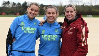 Gallery: Gunners train ahead of Conti Cup final
